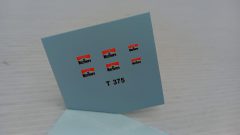 313 Tameo Kit decals per TMK 375 Ferrari F1-90 Alain Prost Nigel Mansell 1990 1/43 - foto 2