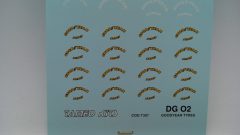 319 Tameo Kits DG02 decals sponsor Goodyear Tyres 1/43 - foto 3