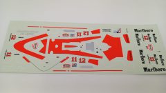 328 Tameo Kits decals per McLaren M23 1976 1/43 - scala 1:43