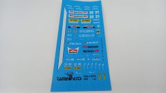 337 Tameo Kits DK097 decals per Dallara 189 1/43 - scala 1:43