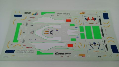 339 Tameo Kits DK214 decals Minardi M195B 1996 1/43