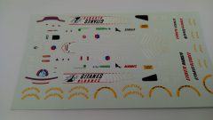 340 decals Ligier JS11 F1 1/43 - scala 1:43