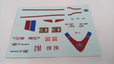 344 decals McLaren M23 1977 1/43