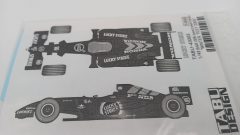 348 decals Tabu Design 43003 per Bar 006 winter test 2005 1/43 - foto 2