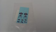 349 decals sponsor Rothmans 1/43 - scala 1:43