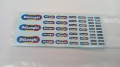 352 decals sponsor DeLonghi 1/43 - scala 1:43