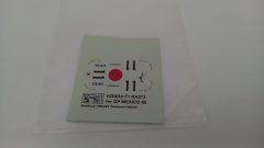 358 decals Honda F1 RA272 1965 1/43 - scala 1:43