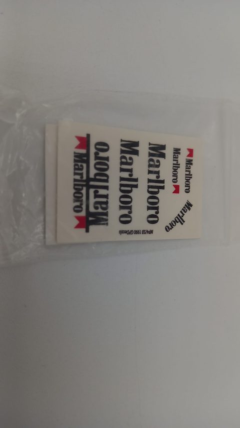 359 decals sponsor Marlboro per McLaren MP4/5B 1990 1/43
