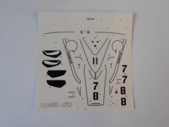 48 Tameo Kits T311 decals per TMK 344 Brabham Ford BT44 Austrian GP 1974 1/43 - scala 1:43