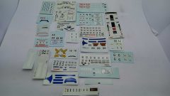 Lotto di 24 decals assortite per modelli in scala 1/43 - scala 1:43