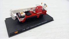 Camion gru Liebherr TM 10 40 G3 Vigili del fuoco 1990 1/80, senza scatola originale - scala 1:80