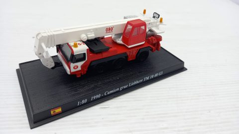Camion gru Liebherr TM 10 40 G3 Vigili del fuoco 1990 1/80, senza scatola originale