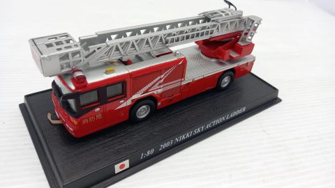 Nikki Sky Action Ladder Vigili del fuoco 2003 1/80,  senza scatola originale