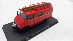 Opel Blitz LF8 TSA Vigili del Fuoco 1962 1/50, mancante specchio sinistro, senza scatola originale - scala 1:50