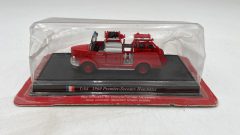 Del Prado camion dei pompieri Premier-Secours Hotchkiss del 1960,scatola rovinata e schiacciata,modellino integro 1/64 - sca?