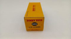 Dinky Toys Citroen 2 CV 1/43, normali segni del tempo, confezione lievemente usurata - foto 9