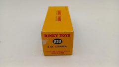 Dinky Toys Citroen 2 CV 1/43, normali segni del tempo, confezione lievemente usurata - foto 8