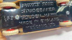 Dinky Toys Studebaker Golden Hawk 1/43,  senza scatola originale, segni di usura - foto 2