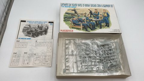 Dragon Luftwaffe day fighter Battle of Britain ground crew set 1/48