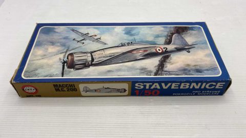 Smer Macchi M.C.200 Kit montaggio 1/50, scatola con segni di usura