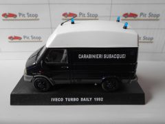 Iveco turbo daily carabinieri subacquei 1992 1/43, senza scatola originale - scala 1:43