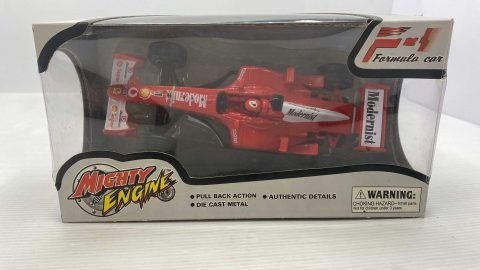 Mighty engine Macchinina Formula 1 simil Ferrari con retrocarica