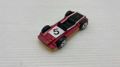 Auto da corsa n. 5 1/55, buone condizioni, senza scatola originale, segni di usura del tempo - scala 1:55