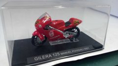 Gilera 125 Manuel Poggiali 2001 1/24, senza scatola originale - scala 1:24