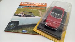 Fabbri Fiat 124 Sport Spider 1400 1967 1/24, completo di rivista, confezione modello usurata - scala 1:24