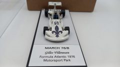 FC March 76/B Gilles Villeneuve Formula Atlantic 1976 Motorsport Park 1/43 - foto 2