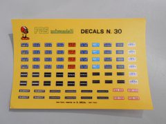 94 fds decals targhe Americane Ferrari, Maserati, Porsche, Lamborghini 1/43 - scala 1:43