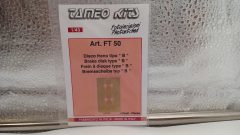 FT50 Tameo Kits fotoincisioni disco freno tipo "B" 1/43 - scala 1:43