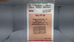 FT03 Tameo Kits fotoincisione tergicristallo tipo "C" 1/43 - foto 2