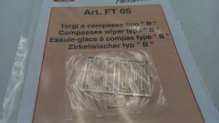FT05 Tameo Kits fotoincisioni tergi a compasso tipo "B" 1/43 - foto 2