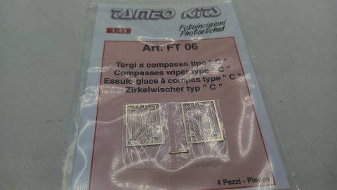 FT06 Tameo Kits fotoincisioni tergi a compasso tipo "C" 1/43