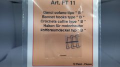 FT11 Tameo Kits fotoincisioni ganci cofano tipo "B" 1/43 - foto 2