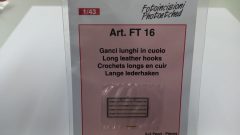 FT16 Tameo Kits fotoincisioni ganci lunghi in cuoio 1/43 - scala 1:43