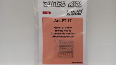 FT17 Tameo Kits fotoincisioni ganci di traino 1/43