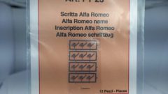 FT23 Tameo Kits fotoincisione scritta Alfa Romeo 1/43 - foto 2