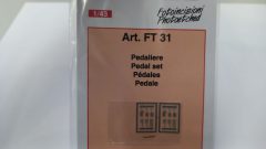 FT31 Tameo Kits fotoincisioni pedaliere 1/43 - scala 1:43
