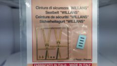 FT36 Tameo Kits fotoincisione cintura di sicurezza "WILLANS" 1/43 - foto 2
