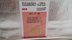 FT49 Tameo Kits fotoincisione disco freno tipo "A" 1/43 - foto 2