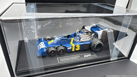 GP Replicas Tyrrell P34 n.3 Second place Monaco GP 1976 1/18, Jody Scheckter