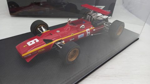 GP Replicas Ferrari 312 J. Ickx British GP 1968 1/18