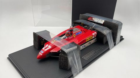 GP Replicas Ferrari 126 C2 Villeneuve 2nd San Marino GP 1982 1/12