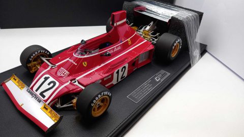 GP Replicas Ferrari 312B3 Niki Lauda winner Dutch GP Zandvoort 1974 1/12