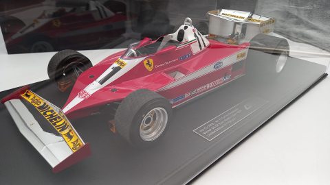 GP Replicas Ferrari 312 T3 Reutemann Winner US Watkins Glen GP 1978 1/12
