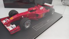 GP Replicas Ferrari F2001 M. Schumacher winner Belgian GP SPA 2001 1/18 - scala 1:18