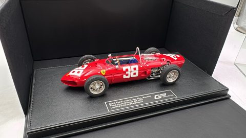 GP Replicas Ferrari Dino 156 F1 1962 1/18 n.38 L.Bandini 3rd Monaco GP