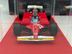 GP Replicas Ferrari 126CX Gilles Villeneuve 1/18 n.27 United States Grand Prix West Long Beach 1981 - foto 6